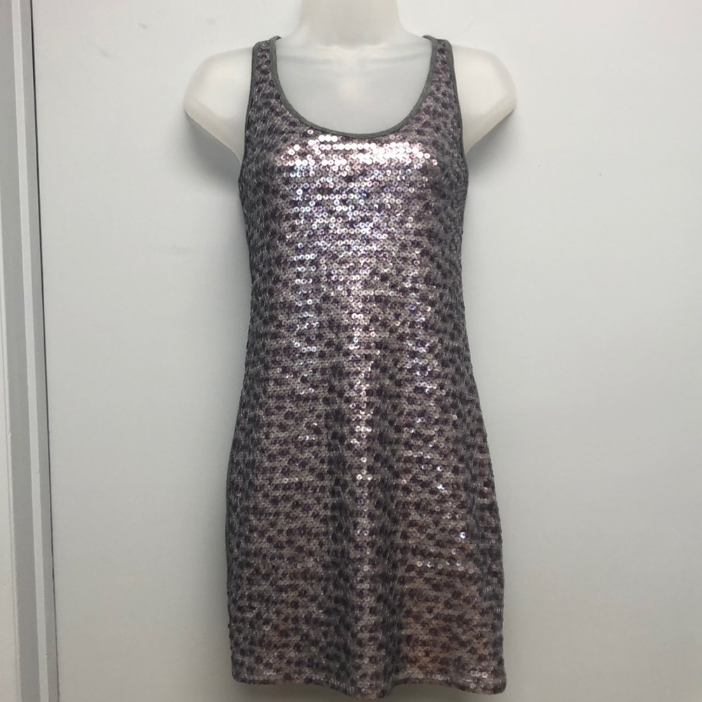 EXPRESS sequins tank dress